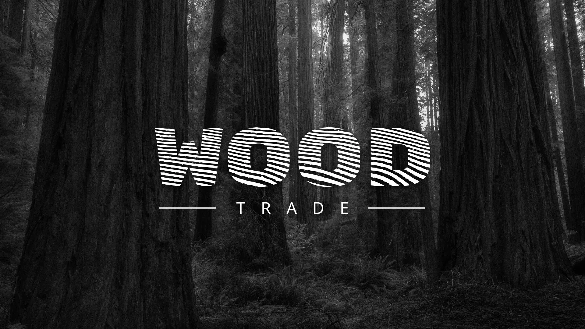 Разработка логотипа для компании «Wood Trade» в Москве